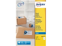 Een Etiket Avery J8165-40 99.1x67.7mm wit 320stuks koop je bij Sysdicom BV