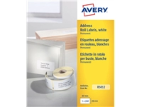 Een Etiket Avery R5012 thermisch 89x28mm wit 260stuks koop je bij economaat.be