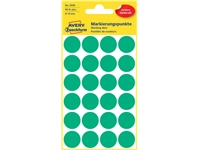 Een Etiket Avery Zweckform 3006 rond 18mm groen 96stuks koop je bij Sysdicom BV