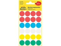 Een Etiket Avery Zweckform 3089 rond 18mm assorti 96stuks koop je bij Sysdicom BV