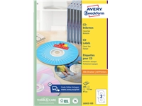 Een Etiket Avery Zweckform L6043-100 CD wit 200stuks koop je bij Sysdicom BV