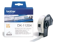 Een Etiket Brother DK-11204 multifunctioneel 17x54mm 1 rol á 400 stuks wit koop je bij Sysdicom BV