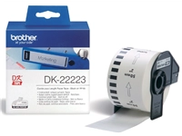 Een Etiket Brother DK-22223 doorlopend 50mm 1 rol á 30m wit koop je bij Sysdicom BV