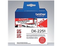 Een Etiket Brother DK-22251 doorlopend 62mm 1 rol á 15m wit koop je bij Sysdicom BV