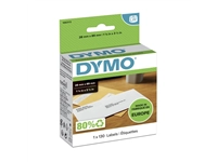 Een Etiket Dymo LabelWriter adressering 28x89mm 1 rol á 130 stuks wit koop je bij Sysdicom BV