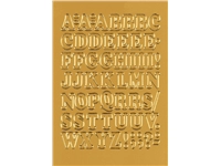 Een Etiket HERMA 4183 12mm letters A-Z goudfolie 50stuks koop je bij Sysdicom BV