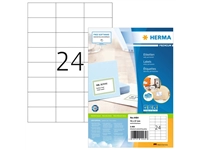 Een Etiket HERMA 4464 70x37mm premium wit 2400stuks koop je bij Company Supplies