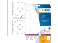 Een Etiket HERMA 5079 CD 116mm wit opaqua 50stuks koop je bij Sysdicom BV