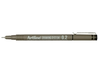 Een Fineliner Artline technisch 0.2mm zwart koop je bij Company Supplies