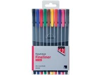 Een Fineliner Quantore assorti blister à 10 stuks koop je bij Sysdicom BV