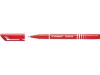 Een Fineliner STABILO Sensor 189/40 fijn rood koop je bij Sysdicom BV