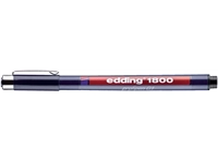 Een Fineliner edding 1800 0.25mm zwart koop je bij Sysdicom BV