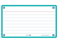 Een Flashcard Oxford 2.0 75x125mm 80 vel 250gr lijn mint koop je bij Sysdicom BV