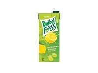 Een Fruitdrank DubbelFrisss witte druif citroen pak 1500ml koop je bij Sysdicom BV