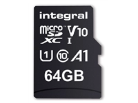 Een Geheugenkaart Integral microSDXC V10 64GB koop je bij Company Supplies