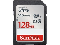 Een Geheugenkaart Sandisk SDXC Ultra 128GB (140mb/s C10 UHS-I) koop je bij economaat.be