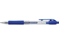 Een Gelschrijver Quantore grip drukknop 0.7mm blauw koop je bij Company Supplies