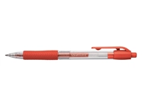 Een Gelschrijver Quantore grip drukknop 0.7mm rood koop je bij Company Supplies