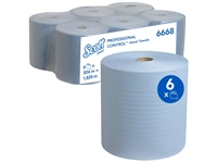 Een Handdoekrol Scott Control 1-laags 304m blauw 6668 koop je bij Company Supplies