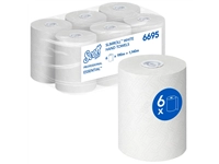 Een Handdoekrol Scott Essential Slimroll 1-laags 190m wit 6695 koop je bij Company Supplies