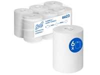 Een Handdoekrol Scott Control Slimroll 1-laags 165m wit 6623 koop je bij Company Supplies