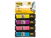 Een Indextabs 3M Post-it 683 11.9x43.2mm 4 kleuren 140 stuks koop je bij Sysdicom BV