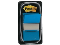 Een Indextabs Post-it 680 25.4x43.2mm blauw 50 tabs koop je bij Sysdicom BV