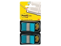 Een Indextabs Post-it 680 25.4x43.2mm duopack blauw 2x 50 tabs koop je bij Sysdicom BV