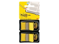 Een Indextabs Post-it 680 25.4x43.2mm duopack geel 2x50 tabs koop je bij Sysdicom BV