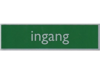 Een Infobord pictogram ingang 165x44mm koop je bij economaat.be