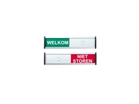 Een Infobord welkom/niet storen 125x30mm koop je bij Company Supplies