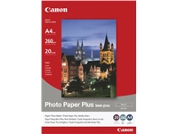 Een Inkjetpapier Canon SG-201 A4 260gr semi glossy 20 vel koop je bij Sysdicom BV