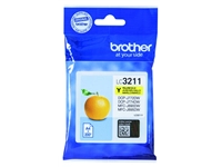 Een Inktcartridge Brother LC-3211Y geel koop je bij Company Supplies