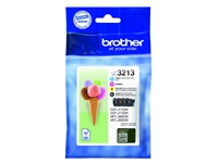 Een Inktcartridge Brother LC-3213 zwart + 3 kleuren koop je bij Sysdicom BV