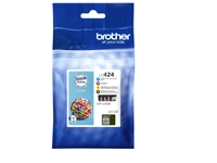 Een Inktcartridge Brother LC-424 zwart + 3 kleuren koop je bij Sysdicom BV