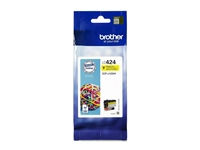 Een Inktcartridge Brother LC-424Y geel koop je bij Sysdicom BV