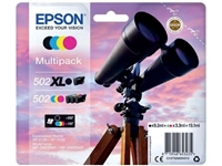 Een Inktcartridge Epson 502XL 502 T02W9 zwart + 3 kleuren koop je bij Sysdicom BV