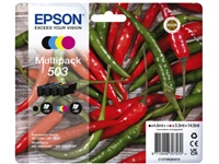 Een Inktcartridge Epson 503 T09Q64 zwart + 3 kleuren koop je bij Sysdicom BV