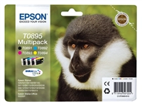 Een Inktcartridge Epson T0895 zwart + 3 kleuren koop je bij economaat.be