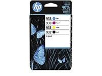 Een Inktcartridge HP 6ZC71AE 932 933 zwart + 3 kleuren koop je bij economaat.be