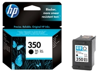 Een Inktcartridge HP CB335EE 350 zwart koop je bij economaat.be