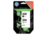 Een Inktcartridge HP CN637EE 300 zwart + kleur koop je bij economaat.be