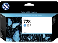 Een Inktcartridge HP F9J67A 728 blauw koop je bij economaat.be