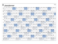 Een Jaarplankalender 2025 Quantore A1 84x57cm koop je bij Sysdicom BV