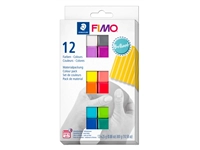 Een Klei Fimo soft colour pak à 12 briljante kleuren koop je bij Company Supplies