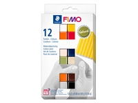 Een Klei Fimo soft colour pak à 12 natuurlijke kleuren koop je bij Company Supplies