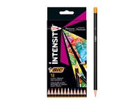 Een Kleurpotloden Bic Intensity Premium assorti etui à 12 stuks koop je bij Sysdicom BV