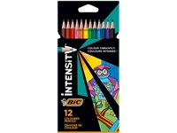 Een Kleurpotloden Bic Intensity assorti etui à 12 stuks koop je bij Sysdicom BV