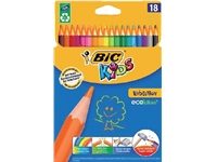 Een Kleurpotloden BicKids Evolution ecolutions ass blister à 18st koop je bij Company Supplies