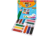 Een Kleurpotloden BicKids Evolution ecolutions assorti schoolbox à 144 stuks koop je bij Sysdicom BV